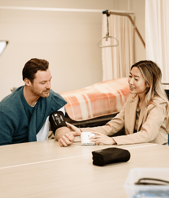 Bloeddruk meten oefenen