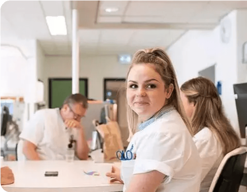 Student in de zorg